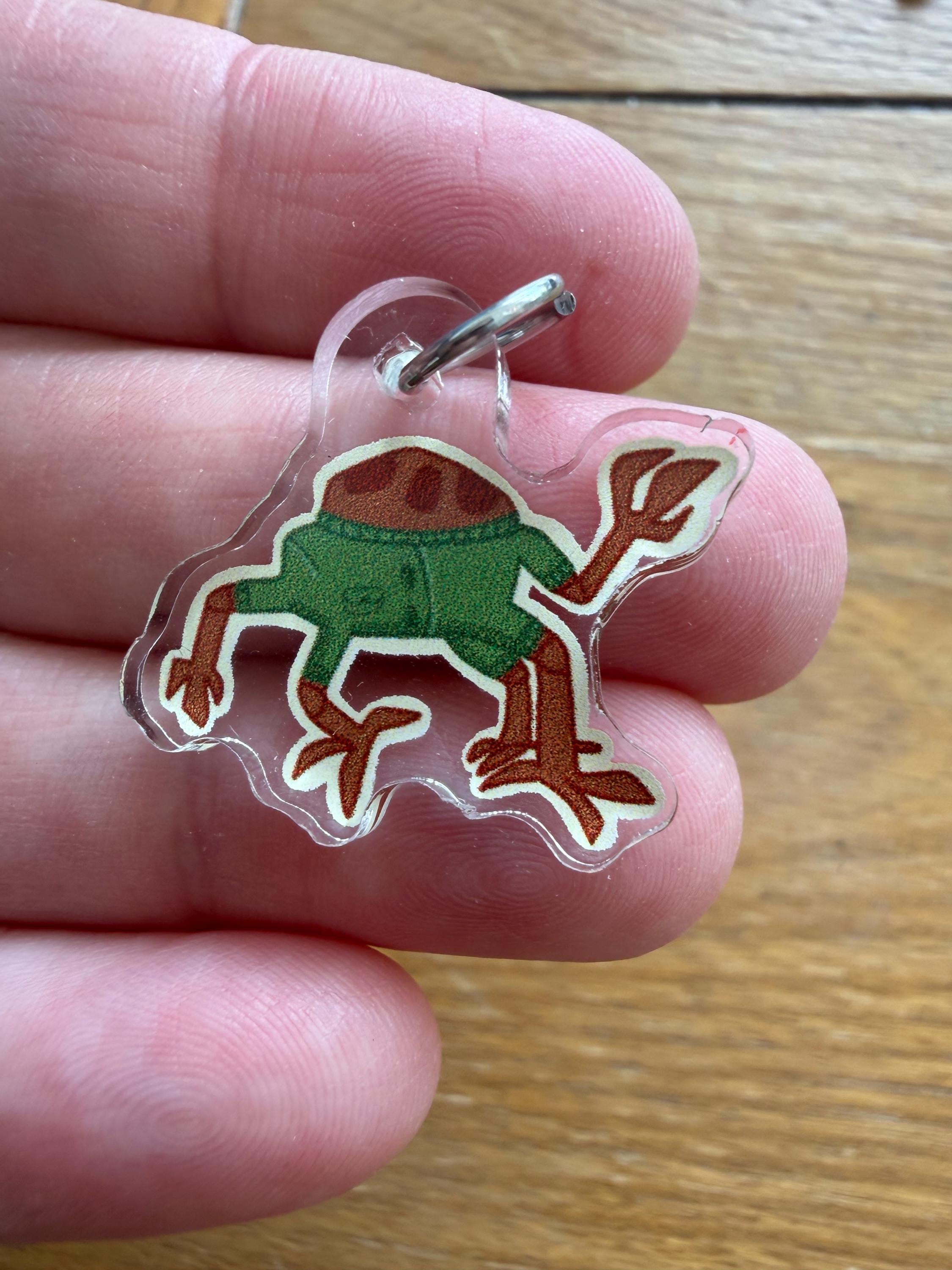 Rocky the Eridian Acrylic Charm - Project Hail Mary Fan Art Keychain - 1" Mini Charm for Jewelry, Zippers, & Keyrings - Amaze Amaze Amaze!