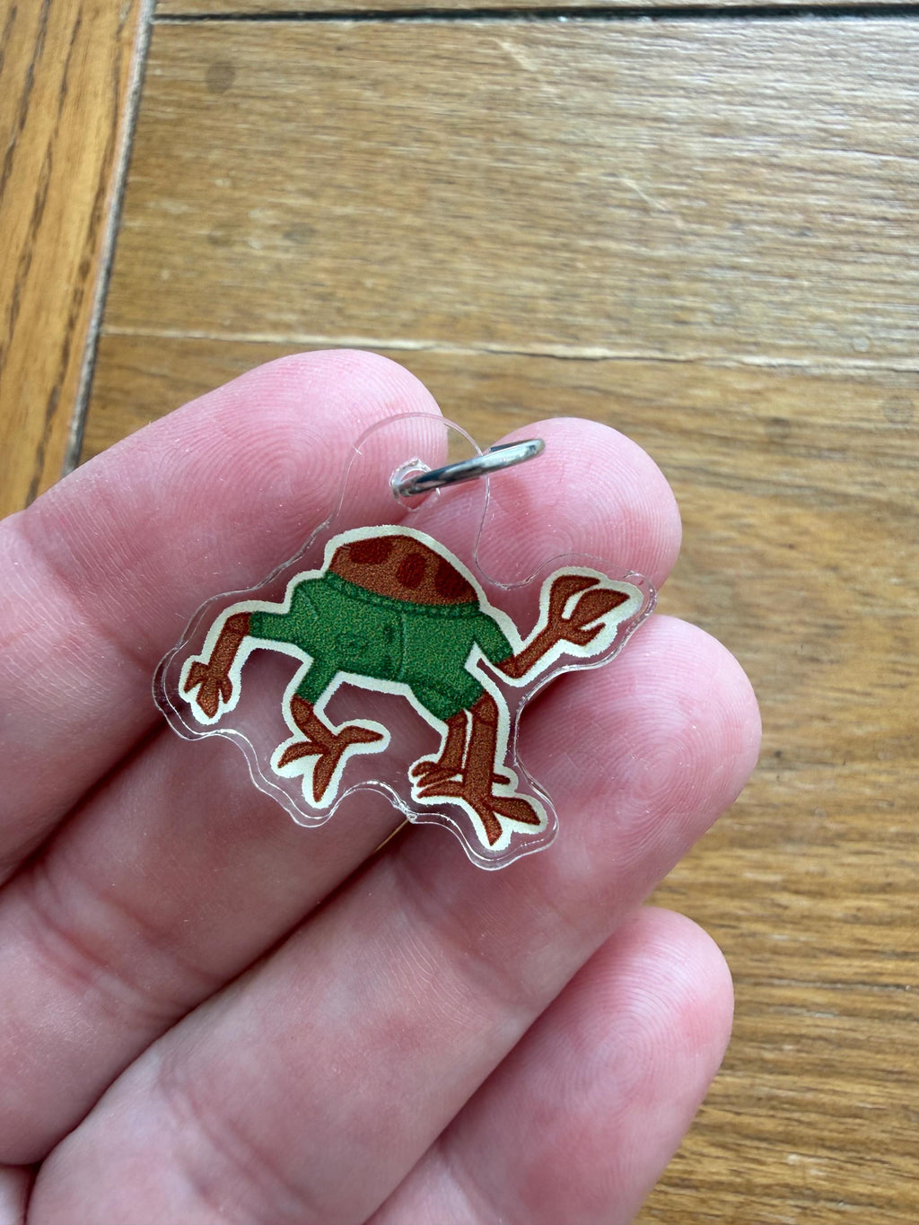 Rocky the Eridian Acrylic Charm - Project Hail Mary Fan Art Keychain - 1" Mini Charm for Jewelry, Zippers, & Keyrings - Amaze Amaze Amaze!