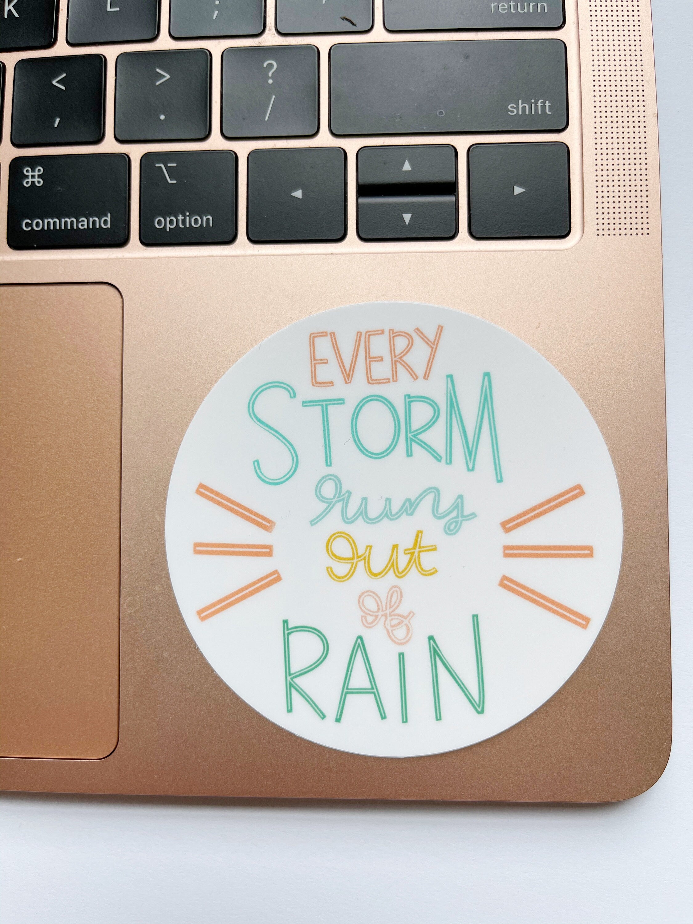 Inspirational Quote Vinyl Sticker | Mental Health Gift