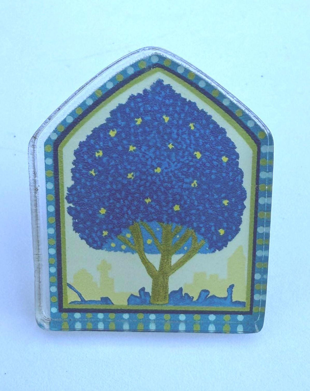 Lemon Tree Acrylic Pin | As Long as the Lemon Trees Grow Book Fandom Gift | Zoulfa Katouh Reader Pin