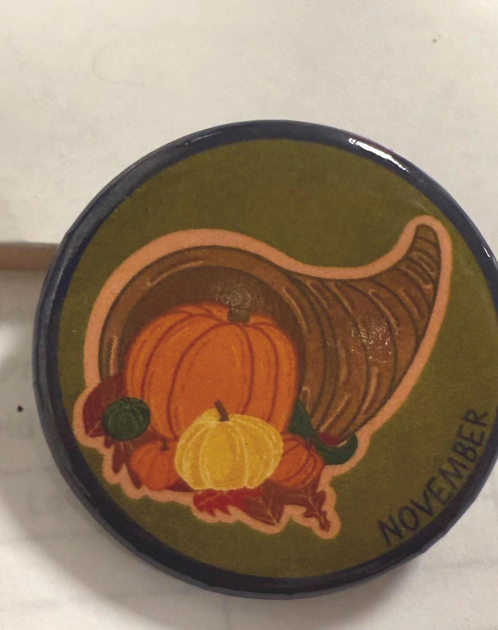 Fall Thanksgiving Pin Set | Cozy Autumn Quote Buttons (Set of 4)