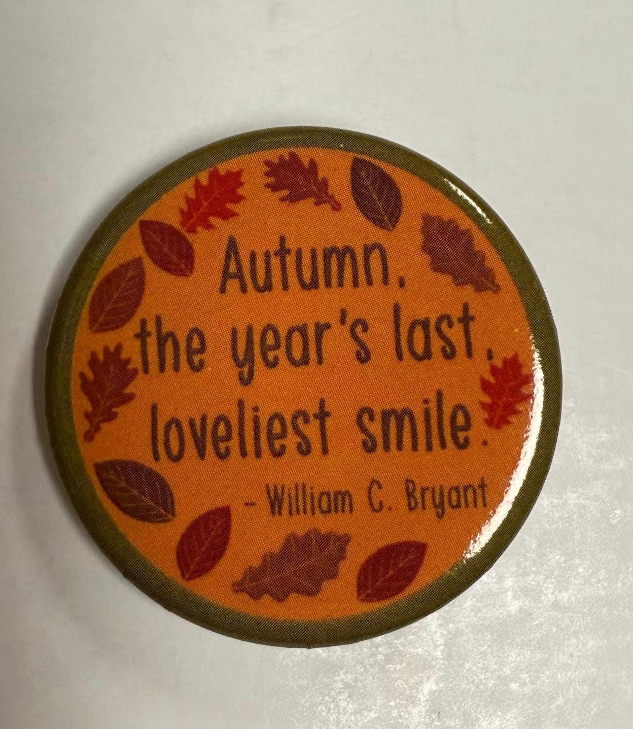 Fall Thanksgiving Pin Set | Cozy Autumn Quote Buttons (Set of 4)