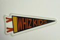 Whiz Kids Pennant Flag Sticker | Academic Achievement Gift | Waterproof Laptop Sticker
