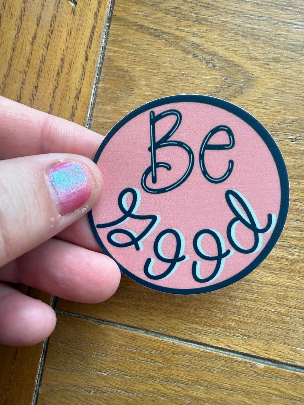 Renee Good Memorial Sticker | Be Good Vinyl Decal | Social Justice & Human Rights Sticker | In Loving Memory 2x2 Sticker | Remembrance Gift