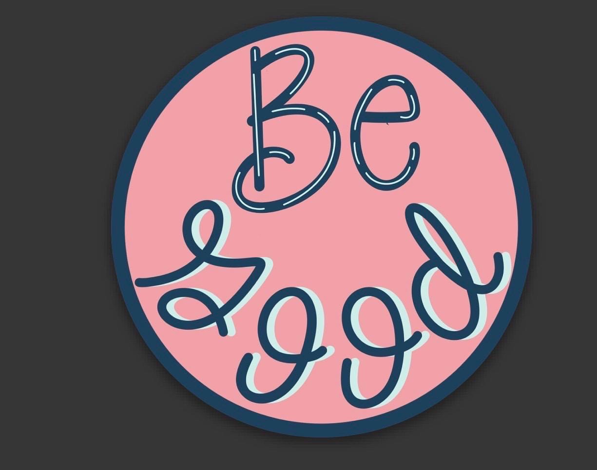 Renee Good Memorial Sticker | Be Good Vinyl Decal | Social Justice & Human Rights Sticker | In Loving Memory 2x2 Sticker | Remembrance Gift